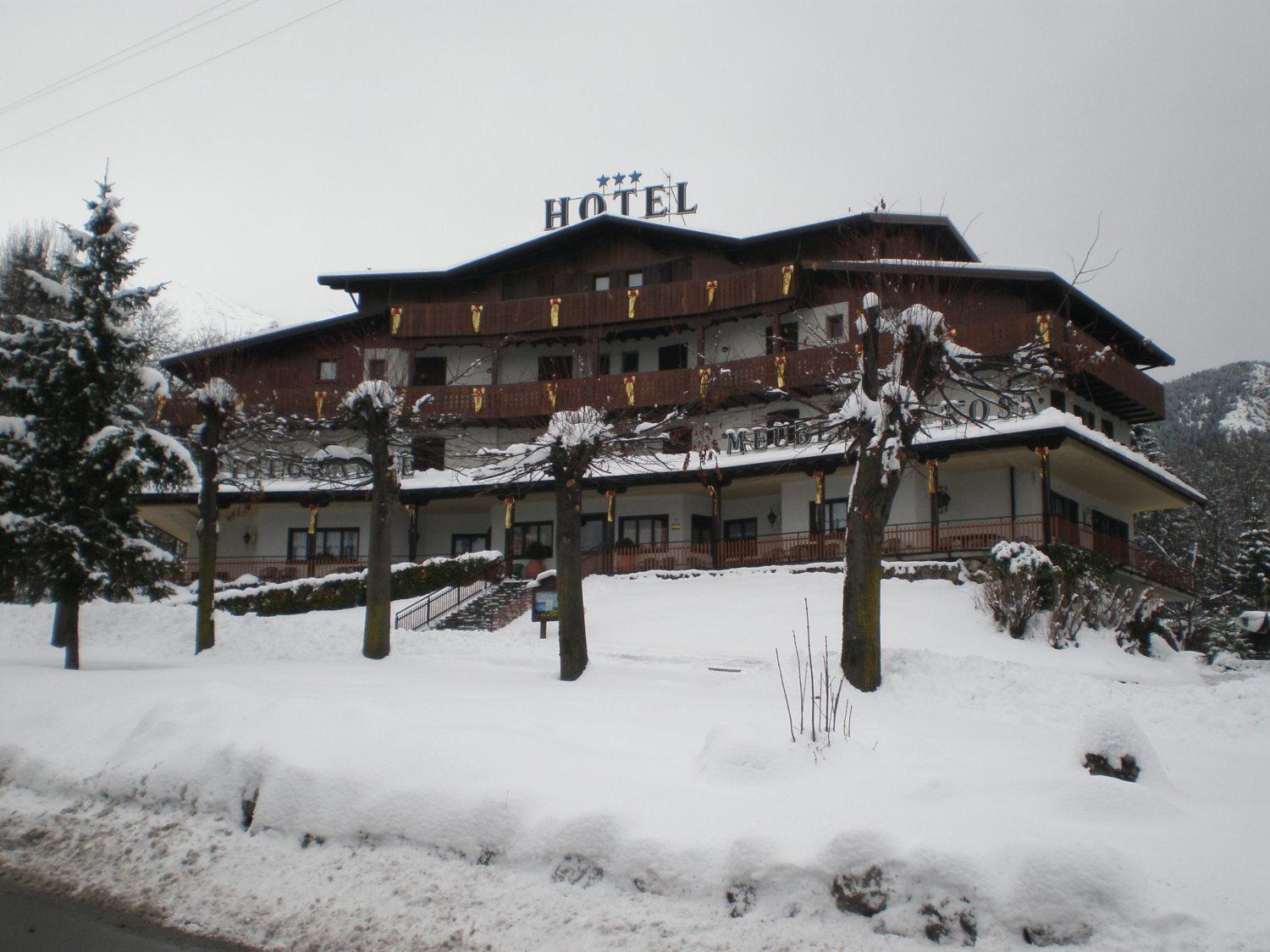 Hotel Residence La Rosa Castione della Presolana Exterior photo